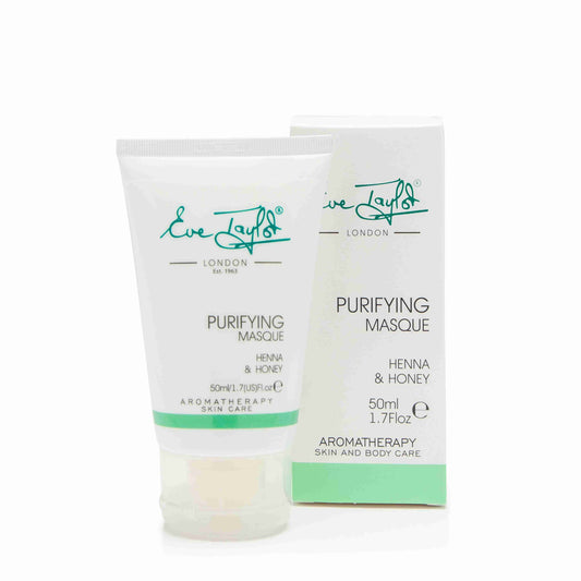 Eve Taylor London Purifying Masque packaging on a white background