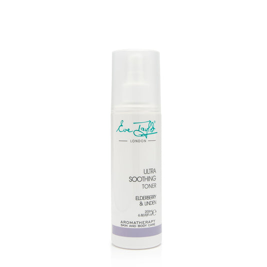 Eve Taylor Ultra Soothing Toner bottle on a white background