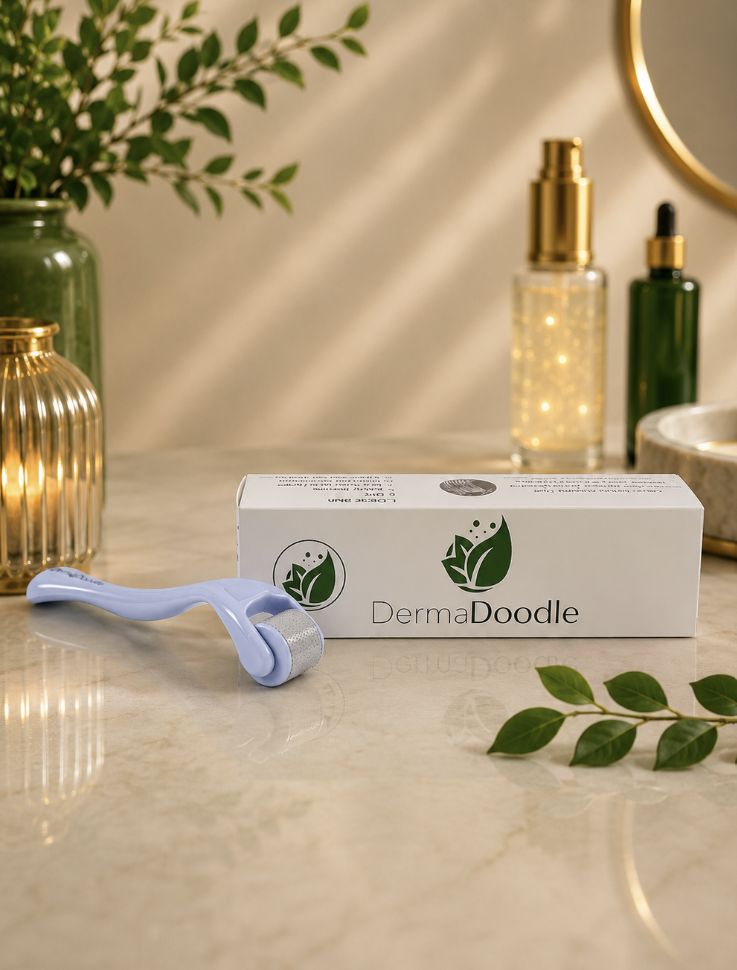 DermaDoodle Home Microneedling Roller