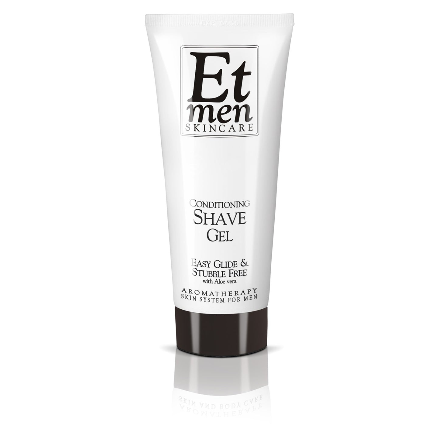 Tube of Et men skincare Conditioning Shave Gel on a white background