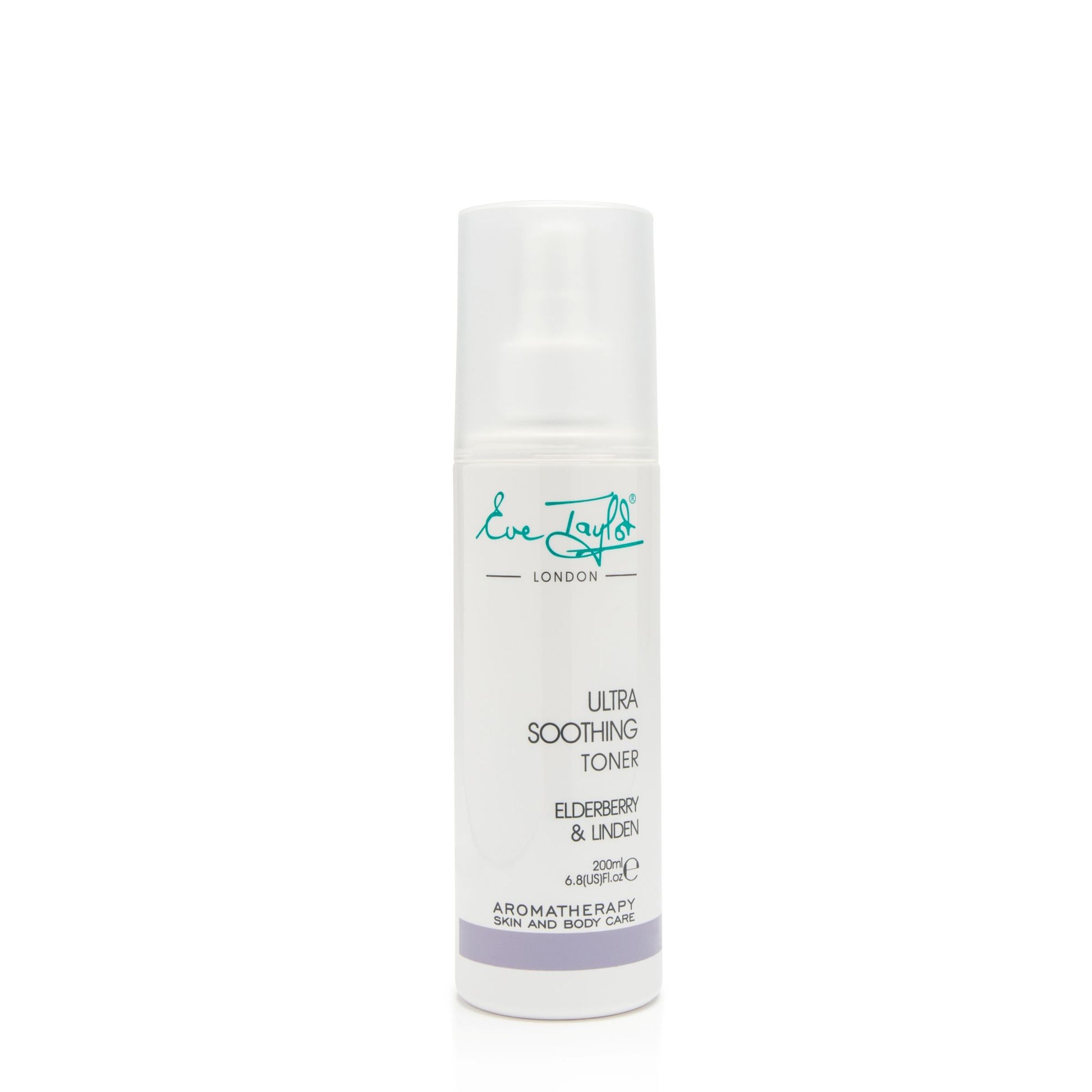 Eve Taylor Ultra Soothing Toner bottle on a white background